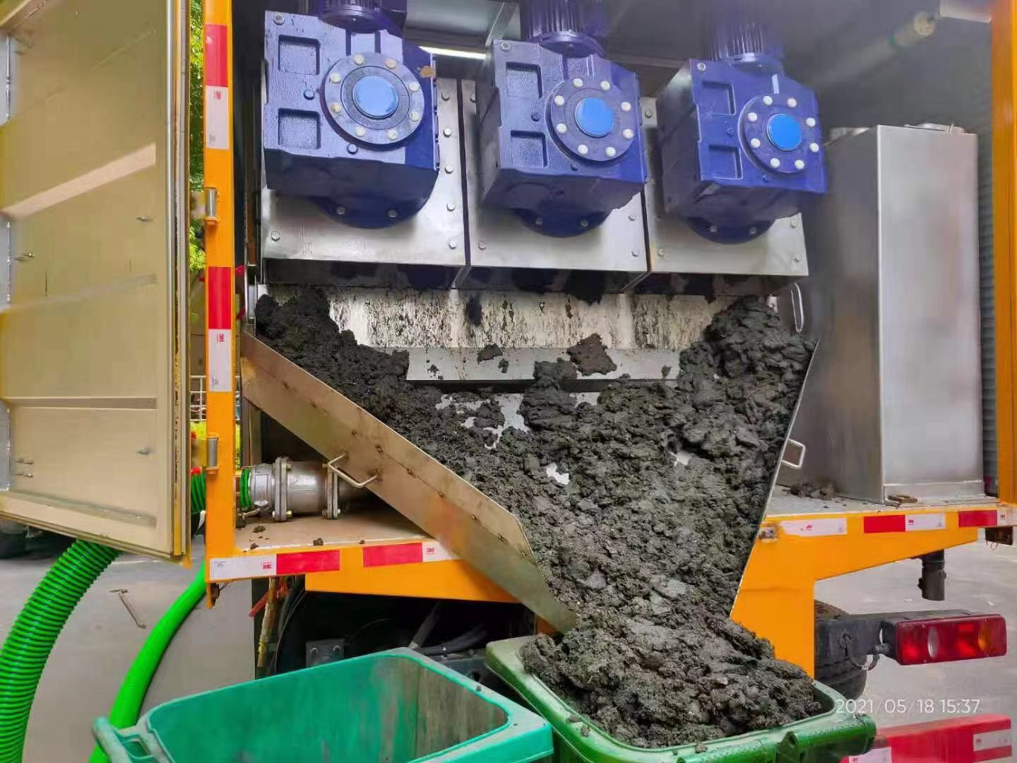 定结化粪池清掏城市维护站-泥浆净化干湿分离处理